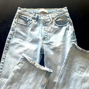 Abercrombie & fitch the 90s low rise baggy jeans